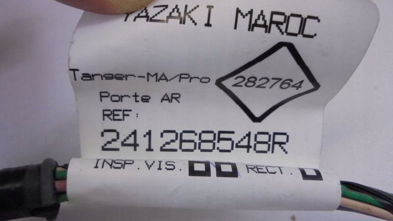 фото №3, Sandero ii жгут электропроводка дверь задняя левая oryg