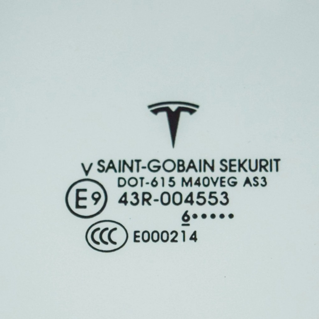 Tesla model x 2016 правая сторона стекло дверь задних Недорого