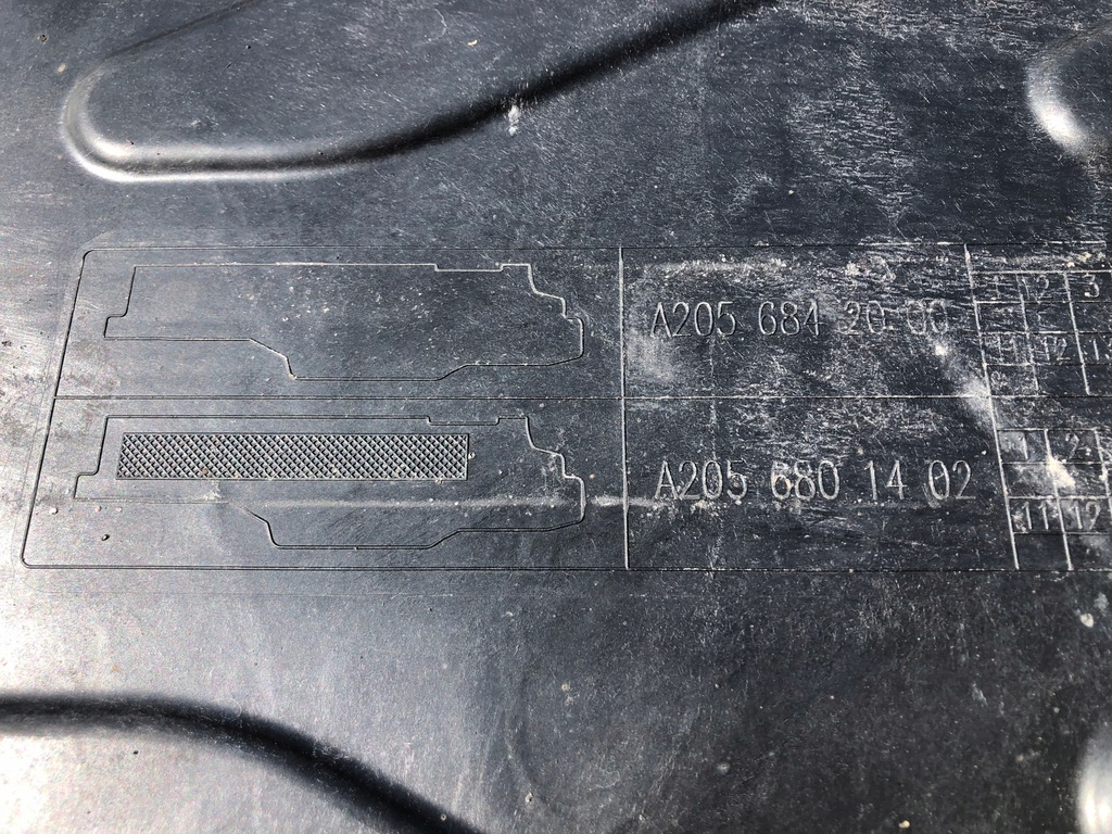 фото №15, Mercedes w205 защита подвеска правая сторона a2056842000