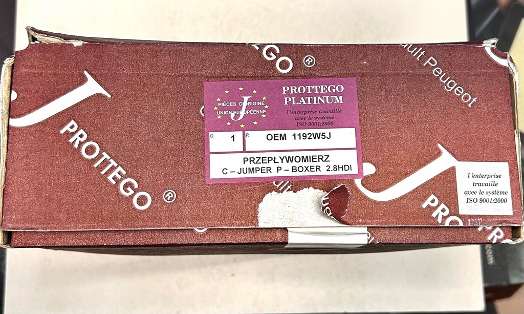 фото №6, Витратомір повітря peugeot/citroen/fiat/opel prottego 1192w5