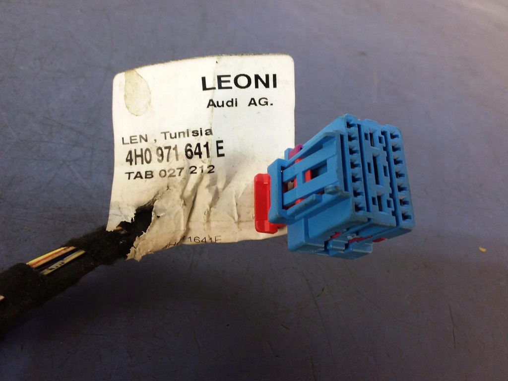 фото №4, Audi a8 d4 жгут консоли центральной 4h0971641e