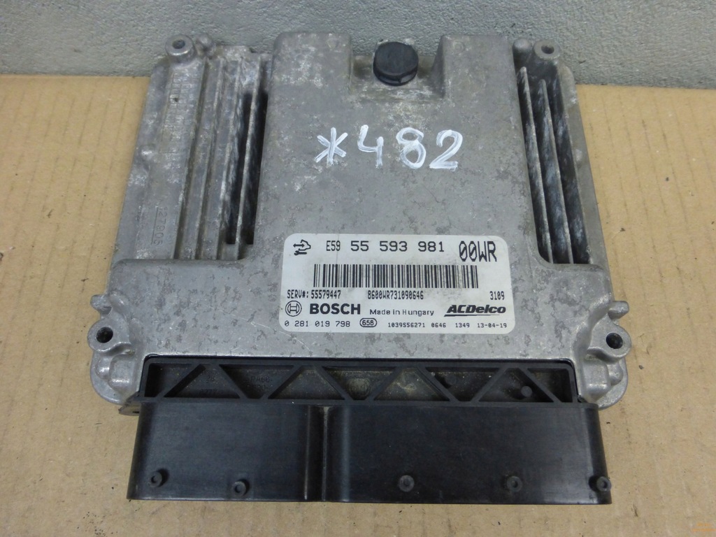 фото №1, Бортовой компьютер opel corsa d 55593981 0281019798