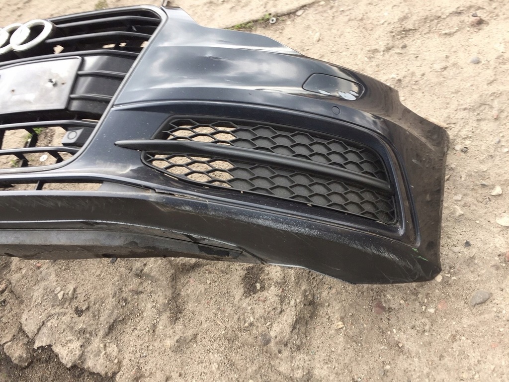 фото №11, Audi a6 c7 s-line lx5r бампер передній перед решітка радіатора