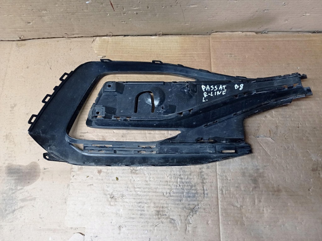 фото №4, Ліва решітка бампера passat b8 r-line заглушка
