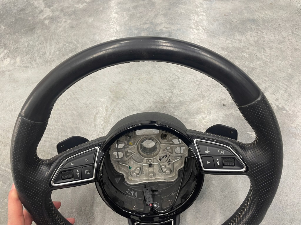 фото №14, Воздуховод audi a6 a7 c7 s-line перфорированная лепестки переключения ładna