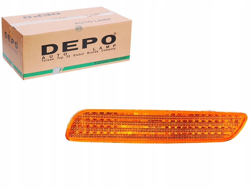 Купить Depo свет габаритный цвет: оранжевый volvo