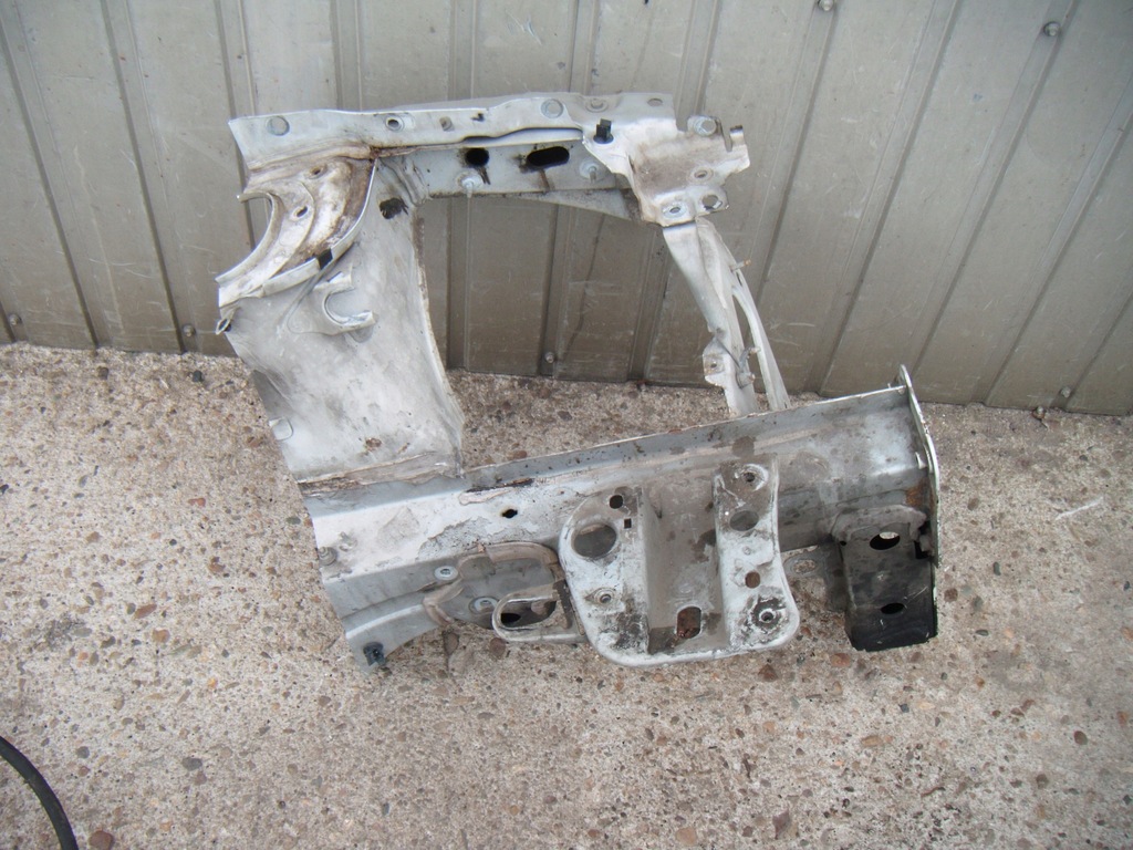 фото №2, Renault megane 2 ii 02-09 лонжерон рама подкрылок четверть - левый перед