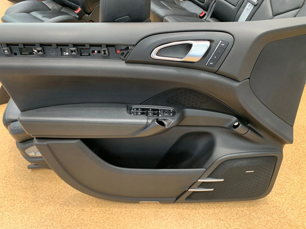 фото №10, Porsche cayenne 7p сидіння заднє сидіння обшивки europa ładne