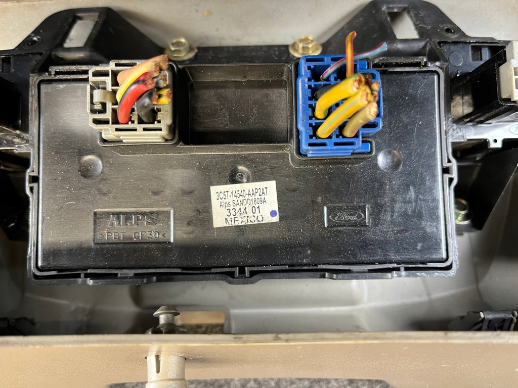 фото №8, Lincoln navigator ii панель перемикач вікон 3c5t-14540-aa