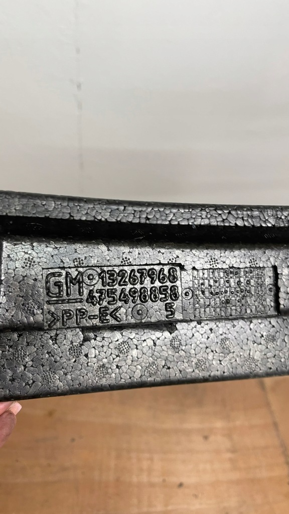 Opel meriva b 2010 - пена абсорбер бампера заднего задний  13267968 Доставка