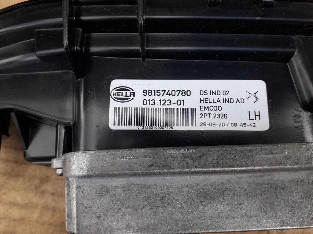 фото №4, Протитуманна фара led citroen ds7