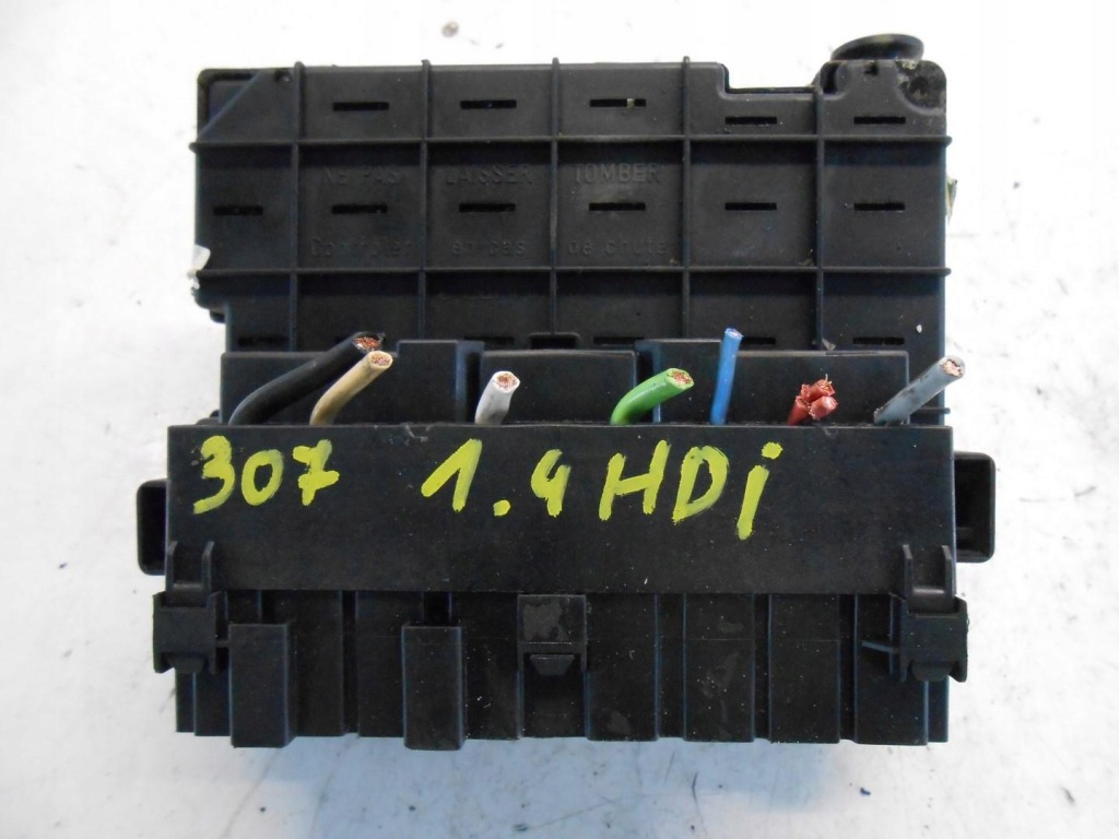 фото №1, Коробка запобіжників bsm peugeot 307 1.4 hdi #