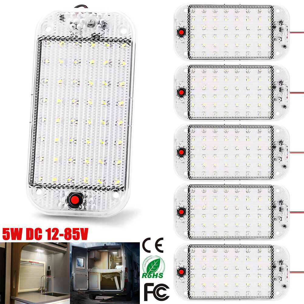 Лампа led do салону автомобіля 48led 12v-85v 5w do багажника білий Доставка
