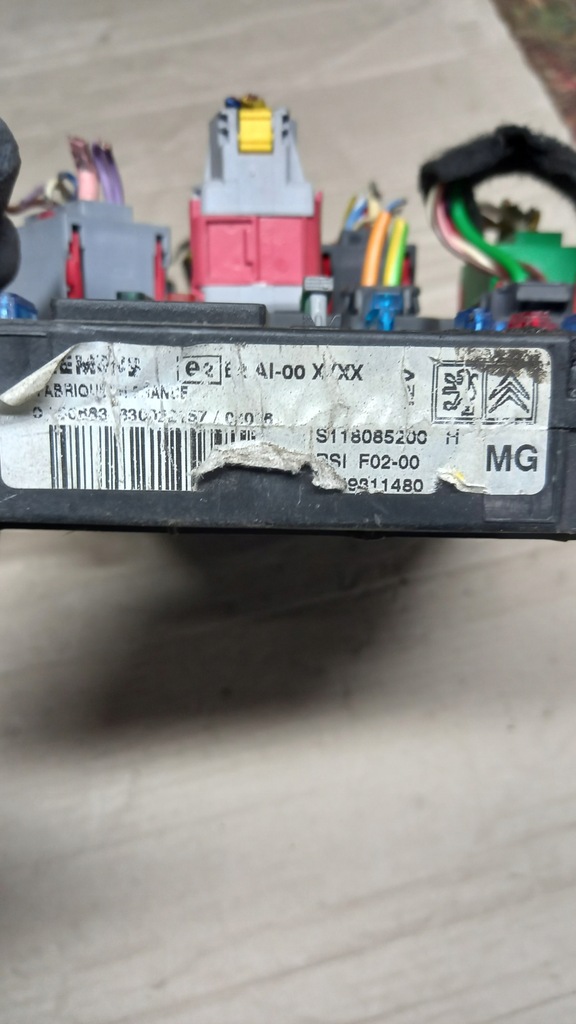 фото №2, Модуль bsi citroen c3 02r