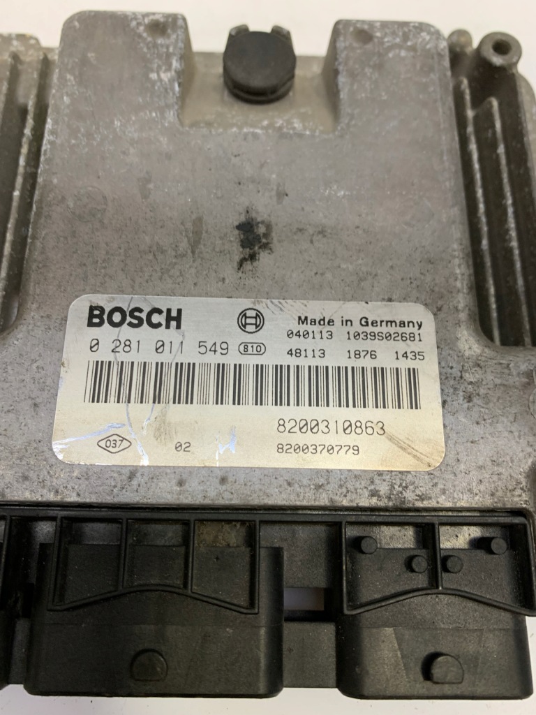 Бортовой компьютер двигателя renault 0281011549 8200310863 Цена