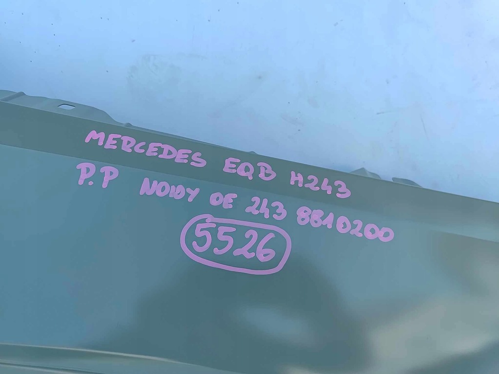 фото №11, Mercedes eqb h243 x243 крила лівий перед передній новий оригінальний номер 5526