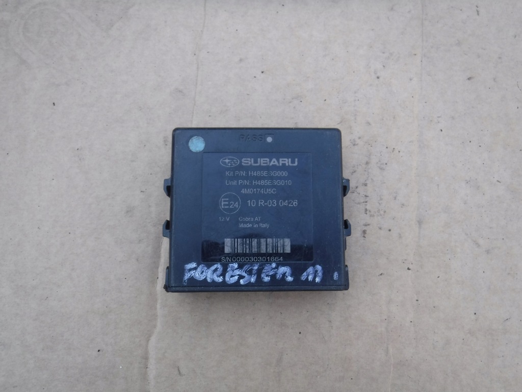 фото №1, Модуль блок управления subaru forester iv 4m0174u5c