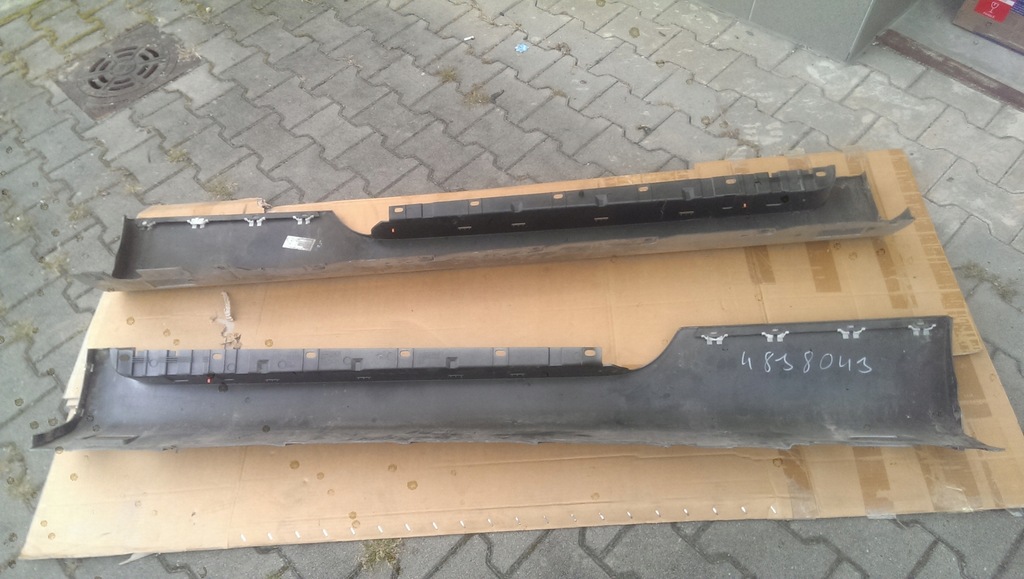 фото №8, Накладки пороговые левая+ правая audi tt 8j0853855d/856d