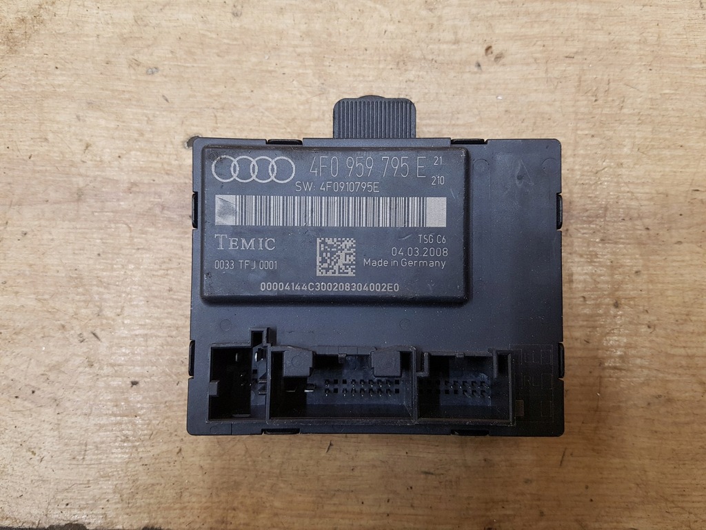 фото №1, Модуль блок управления дверь задняя левый audi a6 c6