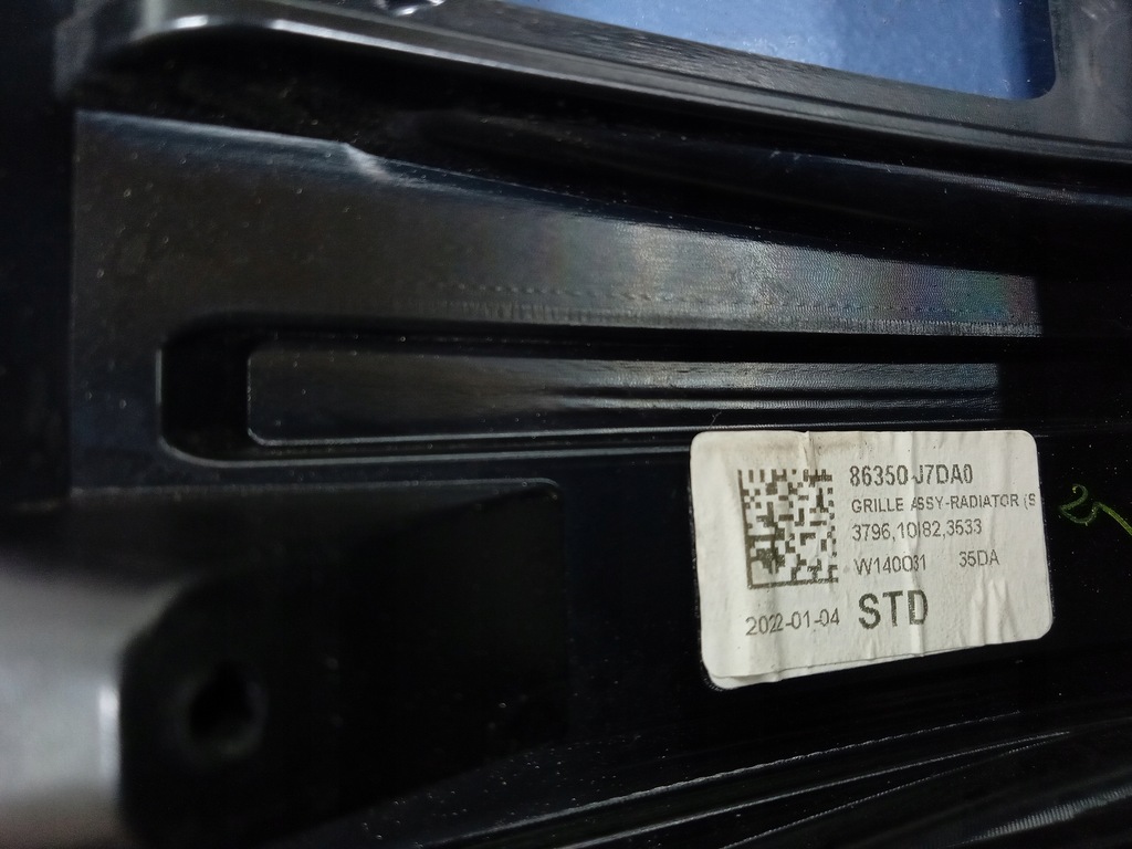 фото №5, Kia ceed iii lift 21- решётка радиатора / решётка радиатора 86350-j7da0