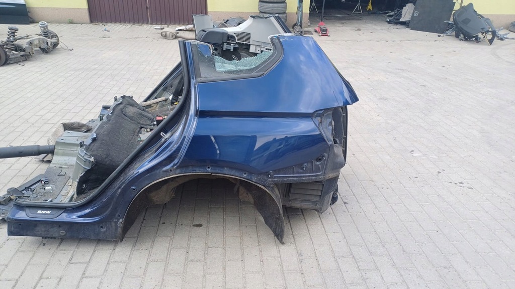 фото №1, Bmw x3 f25 четверть поддон обрезанный задняя кузов pas задний