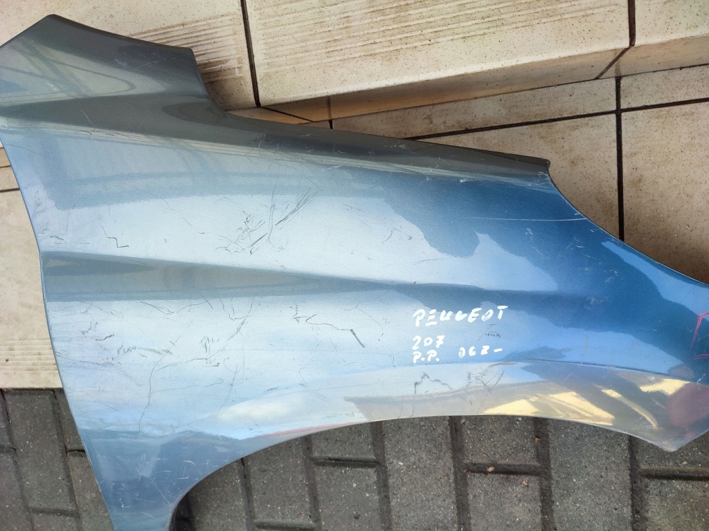 фото №5, Крила передній перед правий peugeot 207