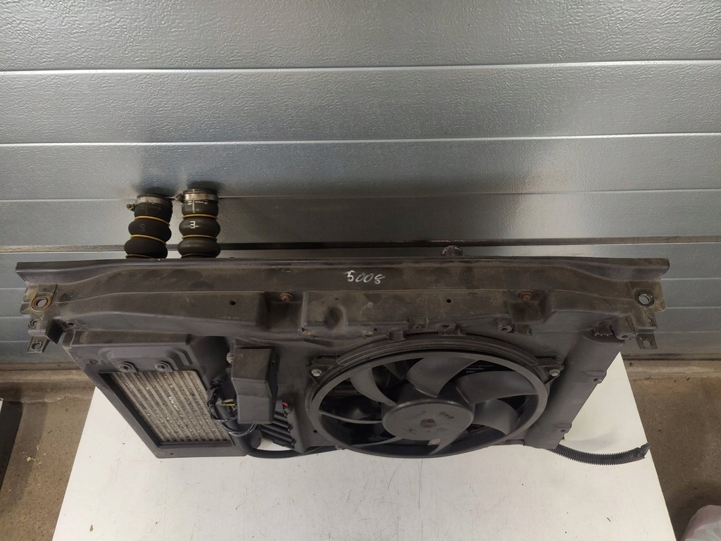 фото №5, Pas передний перед радиатор peugeot 5008 i 09-17 1.6hdi