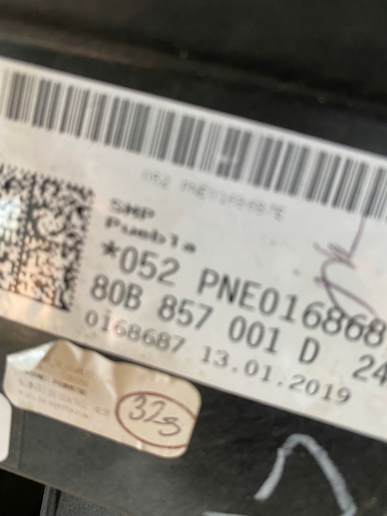 фото №5, Audi q5 80a панель приладів приладова консоль 80b857001d