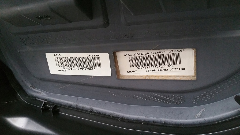 фото №12, Консоль подушки безпеки ремені датчик kpl smart forfour