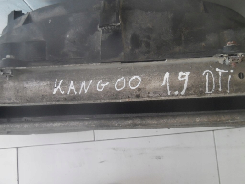 фото №3, Комплект радиатор renault kangoo i 1,9dti