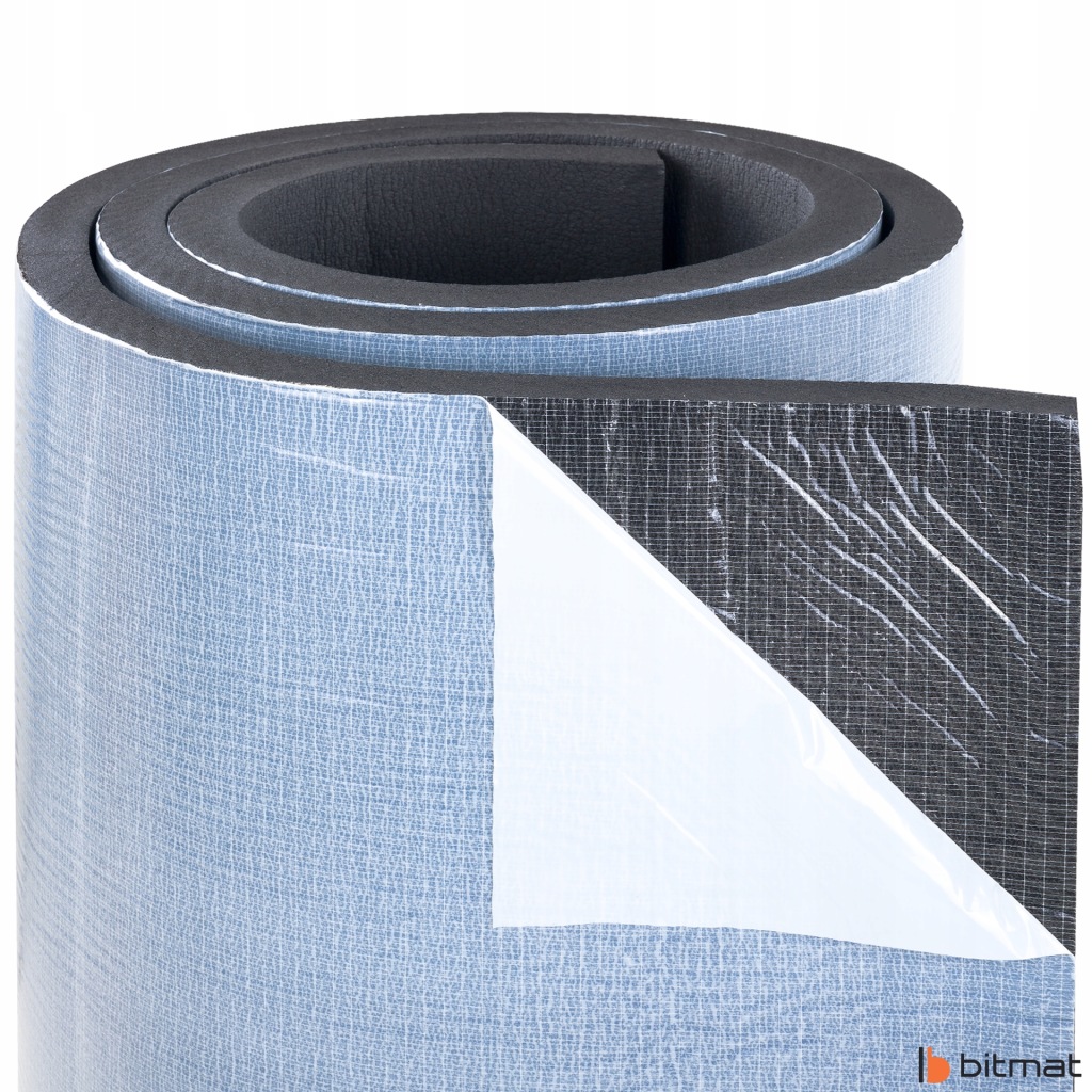 Купити Мат піна шумоізоляційна гумовий 40mm 50x100cm ocielpenie гараж металевий