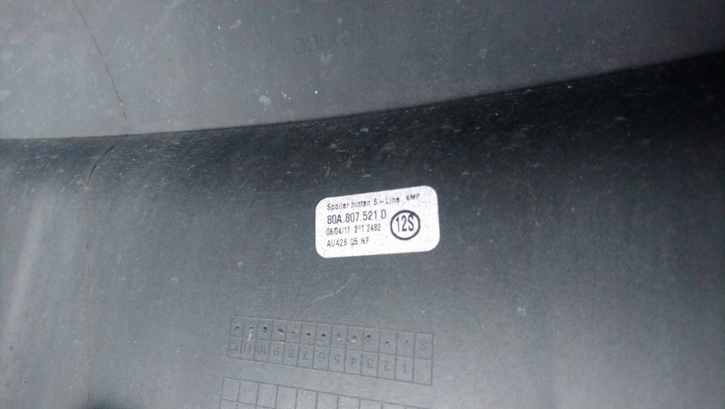 фото №9, Бампер задня задній audi q5 ii s line бампер audi q5 fy 80a спойлер накладка