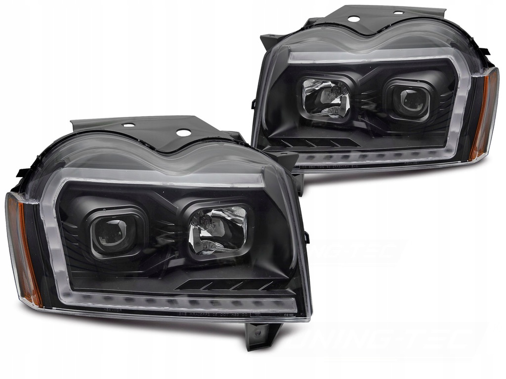 фото №1, Фари лампи day line light led tube neon тюнінг jeep grand cherokee wh