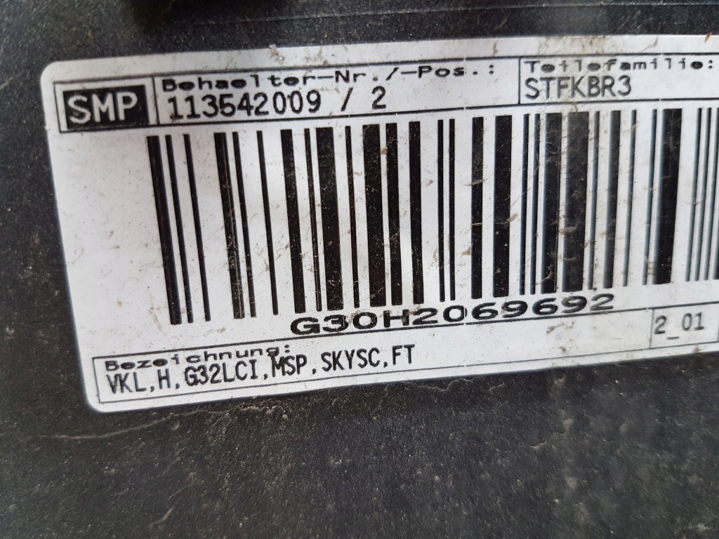 Бампер задний bmw seria 6 g32 lci m-pakiet 8098561 Оригинал