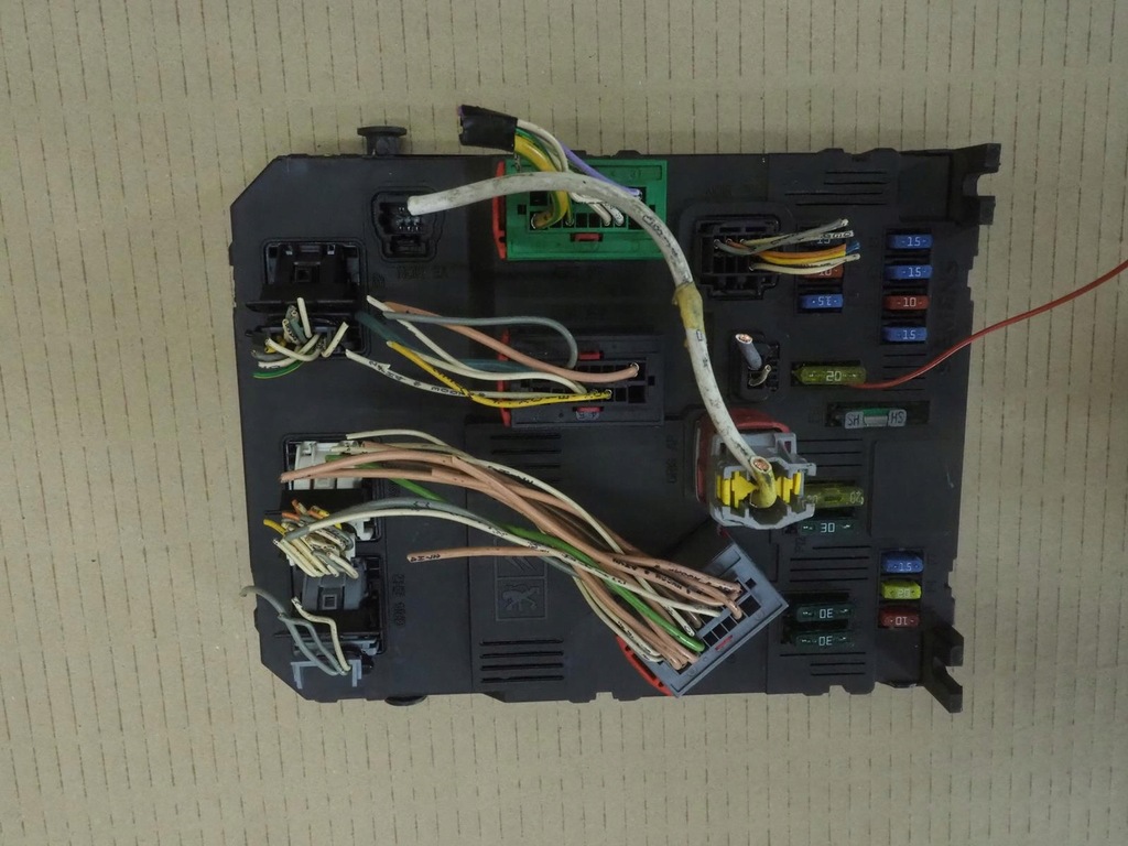 фото №1, Коробка модуль bsi peugeot 407 9655221180