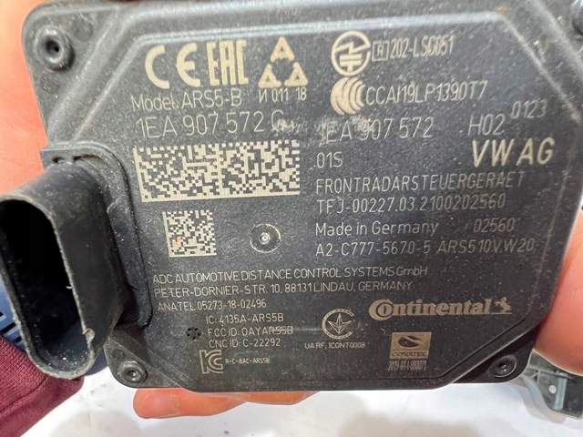 фото №7, Vw id.3 id.4 радар датчик distronic acc 1ea907572c