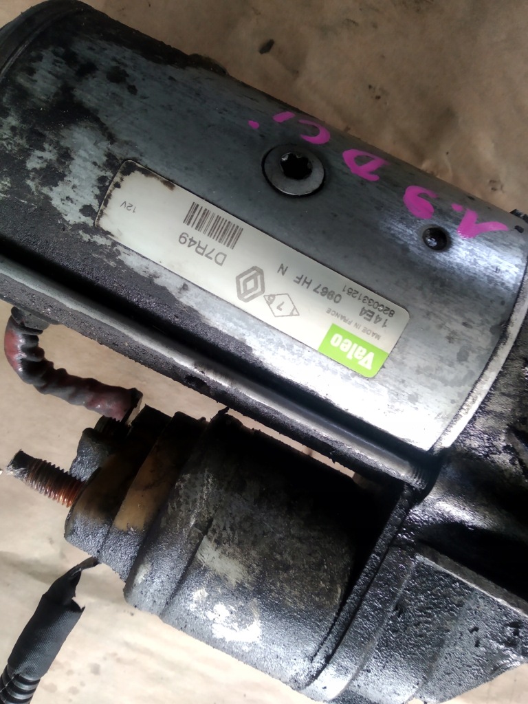 Стартер renault laguna 2 megane scenic 1.9 dci Доставка