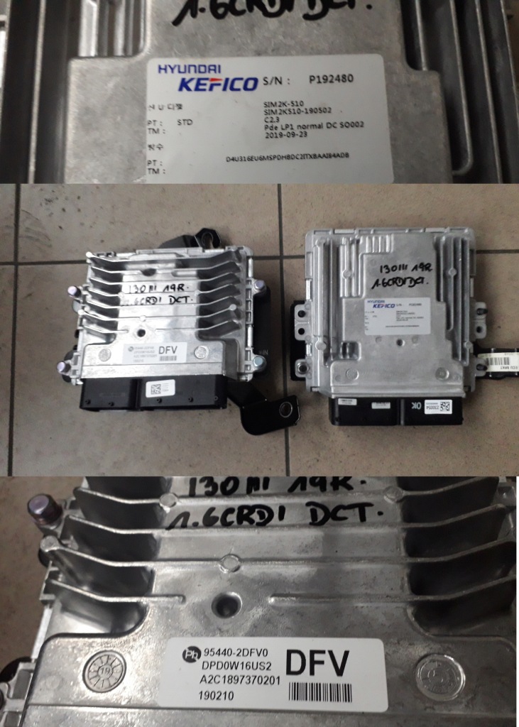 фото №1, Hyundai i30 iii 2019 1.6crdi бортовой компьютер 95440-2dfv0