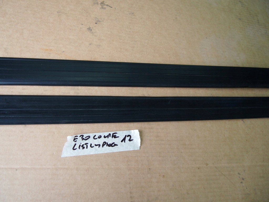 фото №4, Bmw e30 coupe cabrio накладки захист поріг 2szt p+l