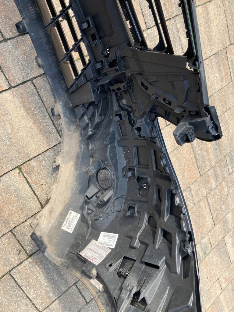 фото №14, Mercedes vito viano a447 w447 бампер передний перед решётка радиатора