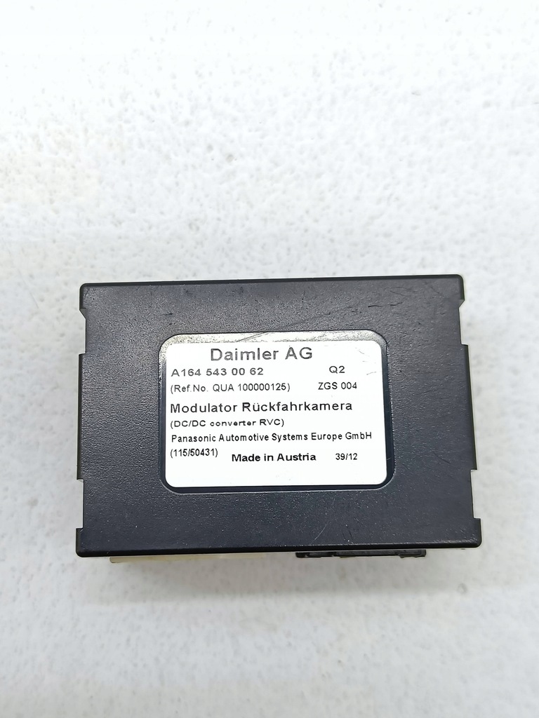 фото №7, Mercedes-benz c w204 2012 модуль / блок керування камери