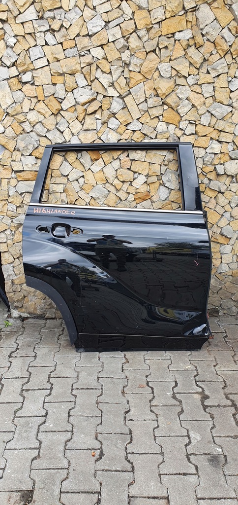 фото №1, Toyota highlander дверь правый задняя