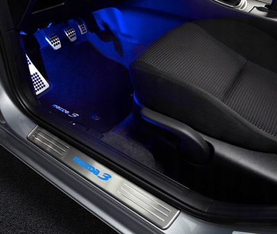 фото №1, Оригинальные подсветка pow. niebieskie mazda 3bl