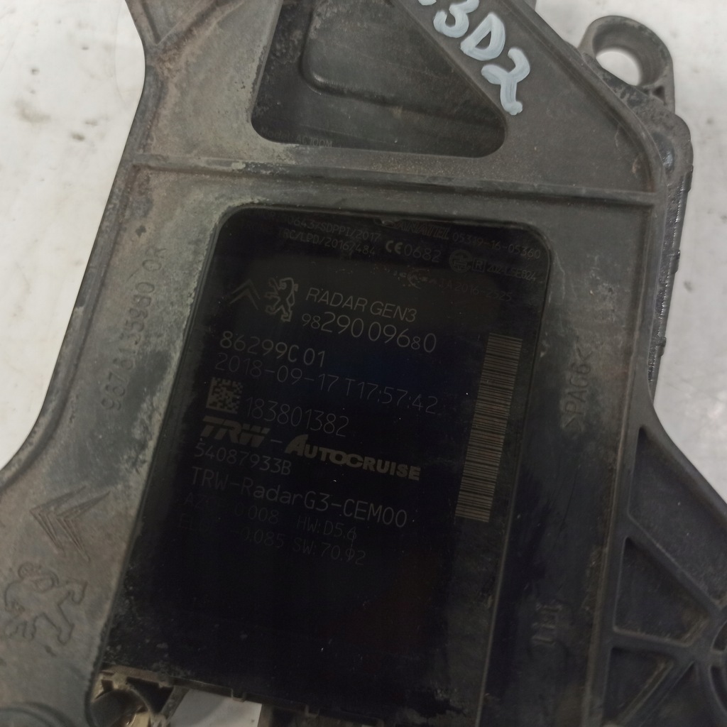 фото №2, Peugeot 308 радар 9829009680