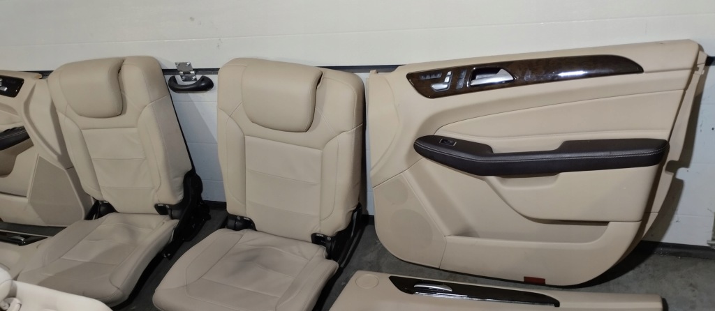 Сиденья заднее сиденье обшивки 7 человек mercedes gl gls w166 x166 eu комплект Оригинал