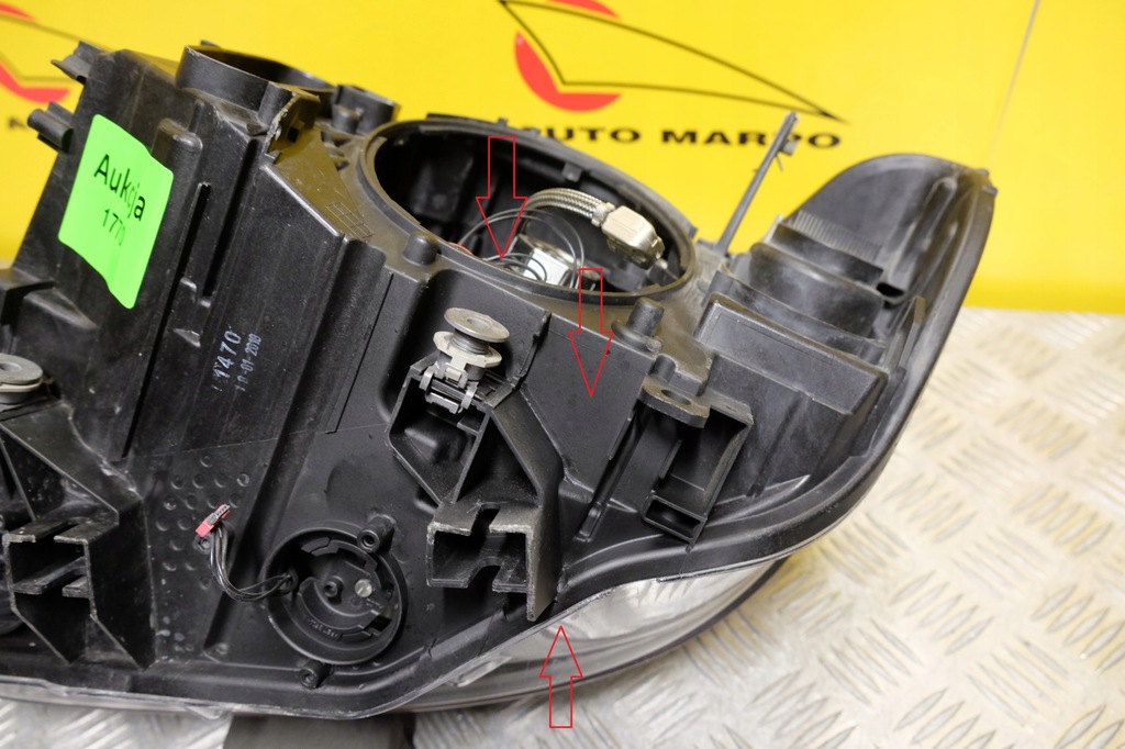 фото №14, Bmw 4 m4 f32 f33 f82 2013- фара лампа правая ксенон поворотный usa