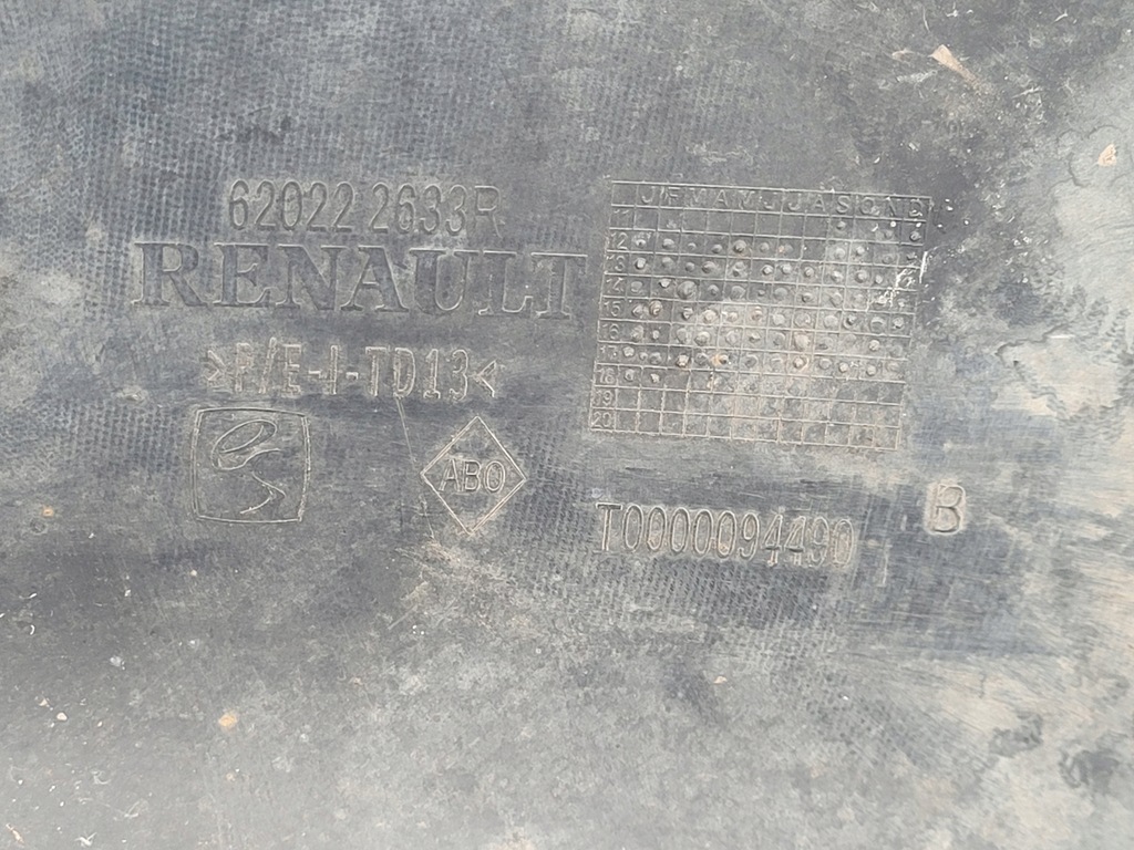 фото №10, Dacia dokker lodgy | бампер перед передній stepway 620222633r | 0067