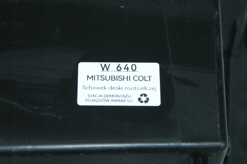 фото №16, Бардачок пасажира панелі приладової панелі mitsubishi colt mn140024zz