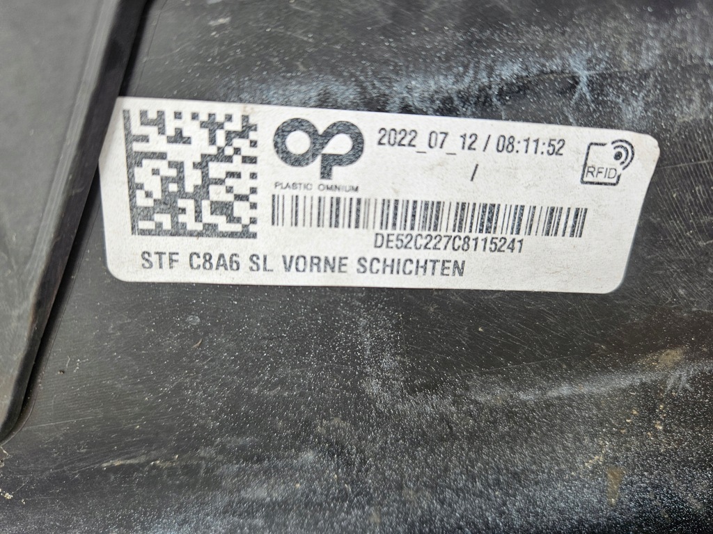 фото №11, Бампер передний перед audi a6 c8 s-line