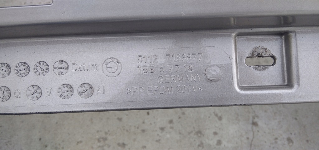 фото №12, Bmw 7 f01 бампер задній задня 51127183877